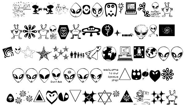 001 Starship Gamma Font