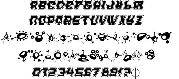 Alien Mushrooms font