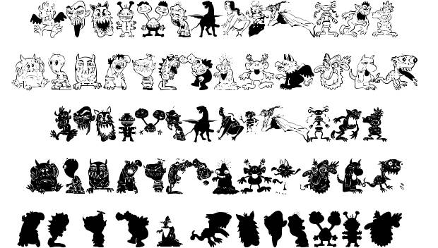 Art Monsters Font