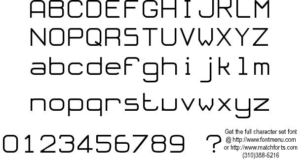 Oloron font