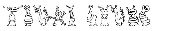 Alien Twits Font